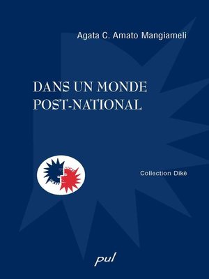 cover image of Dans un monde post-national